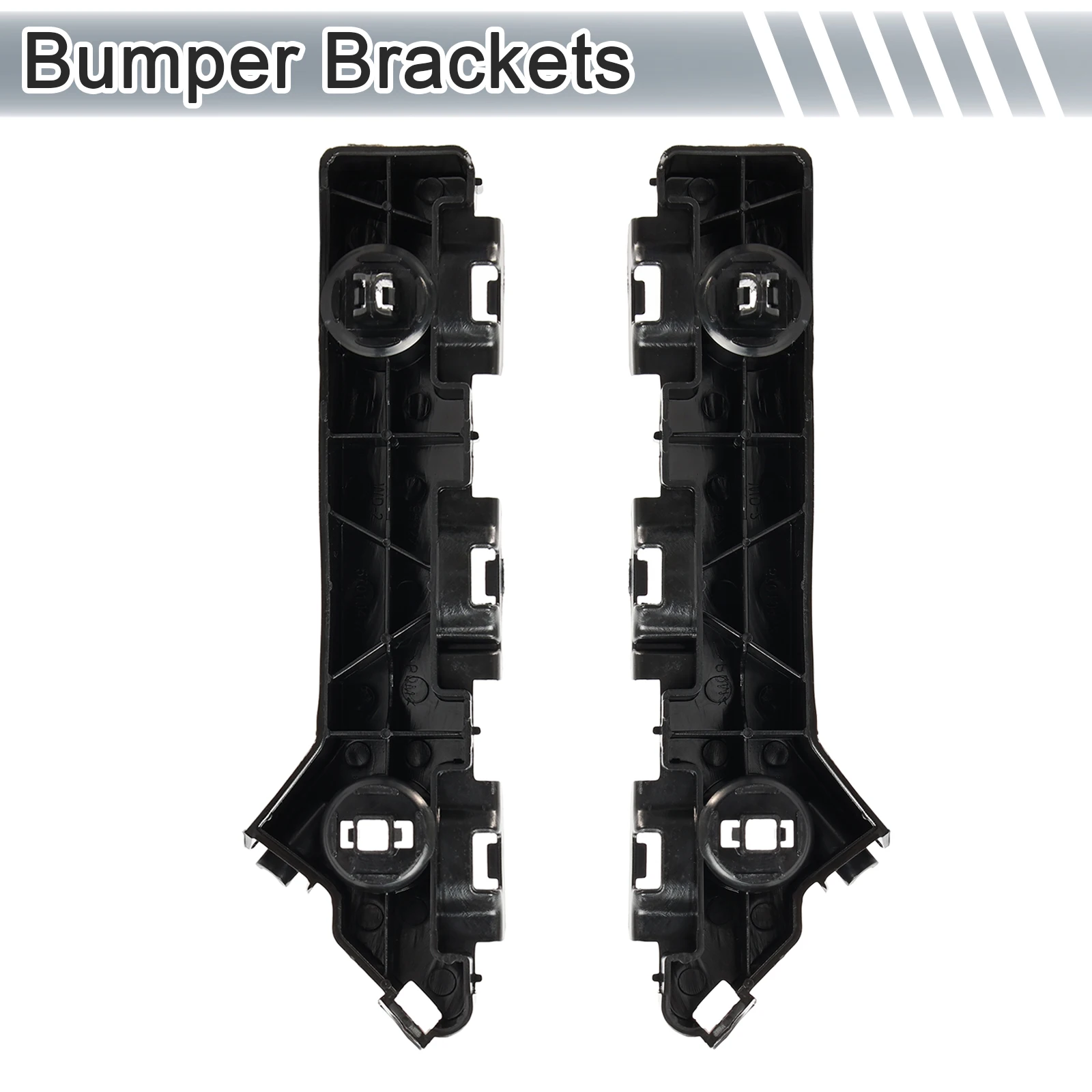2pcs Car Front Left Right Bumper Bracket Driver Side Passenger Side Bumper Support for Chrysler 300 2012 2014 20