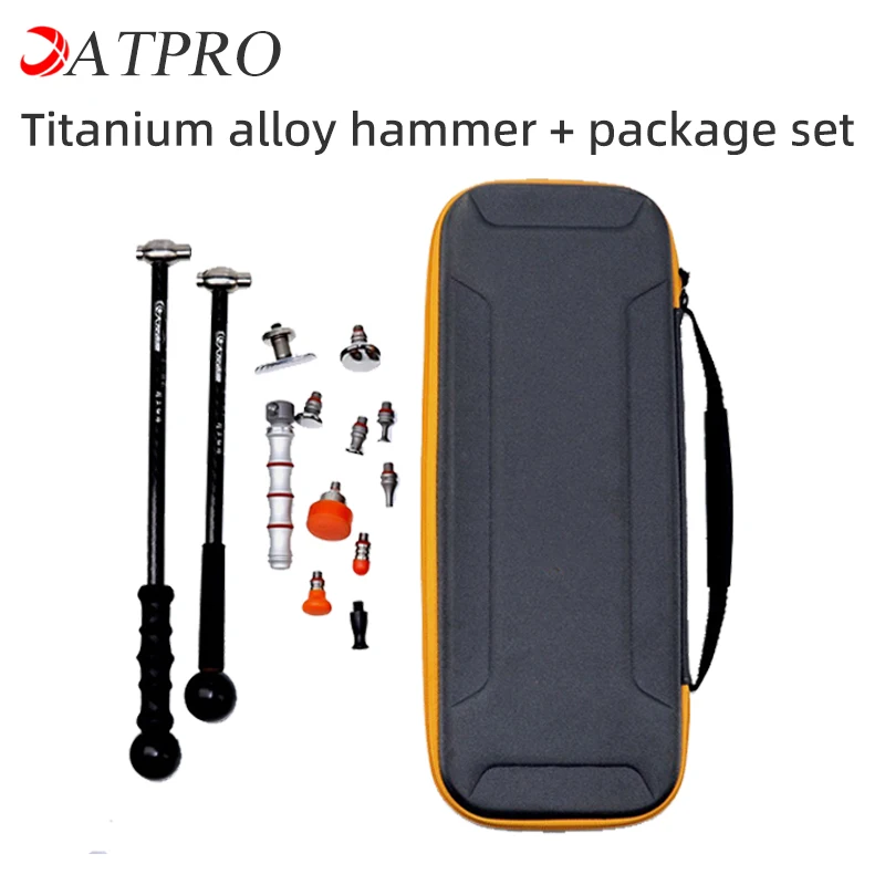 

Titanium Alloy Hammer Set Car Dent Repair Hammer Body Repair Hammer Leveling Hammer Non-trace Repair Tool