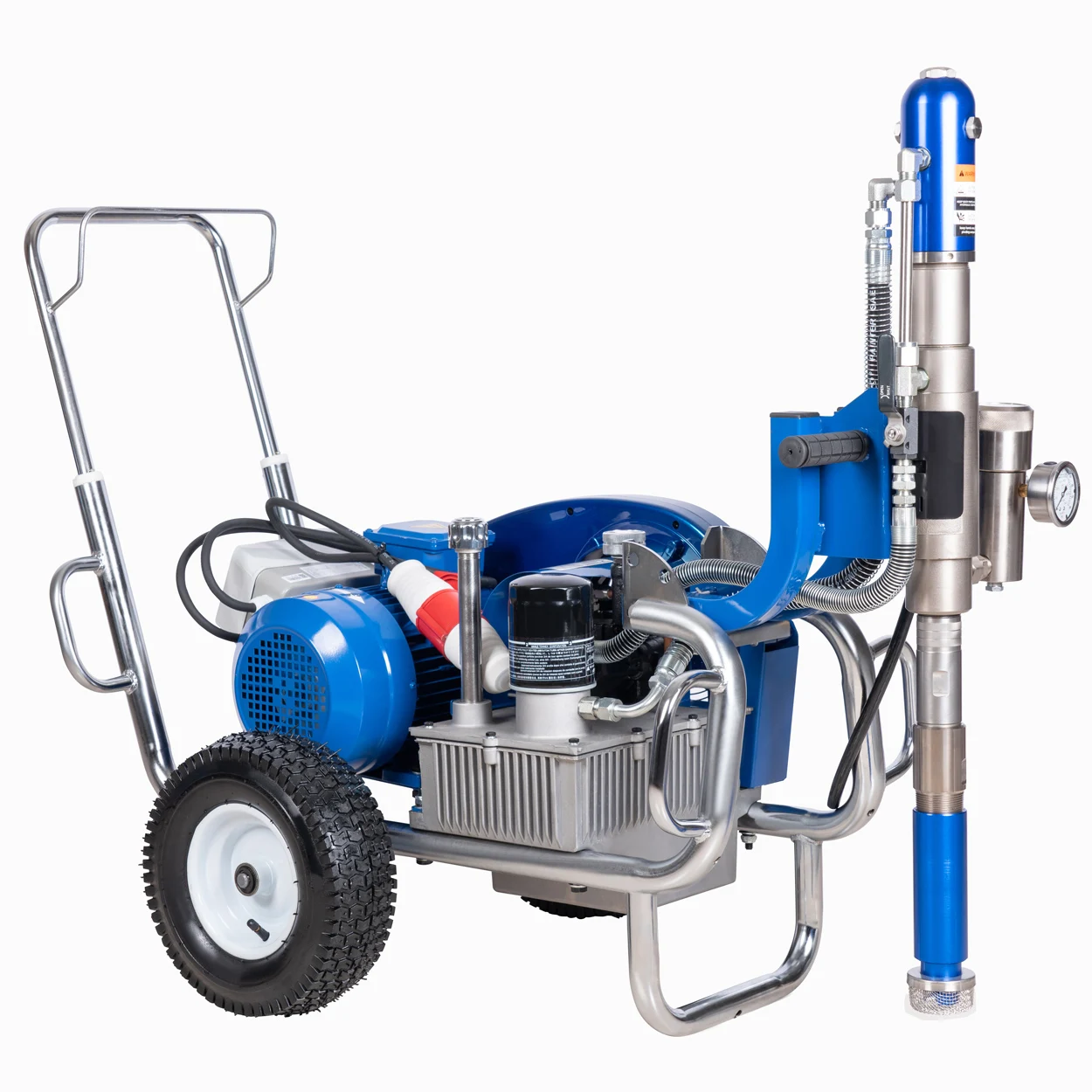 High pressure airless spray gun with nozzle protection pump and professional airless spray machine 5
