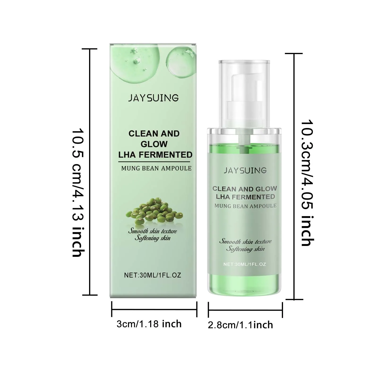 Soothing Face Essence for Sensitive Skin Mung Bean Soothing Dryness Moisturizing Repairing Smooth Soft Natural Serum Facial Care 6