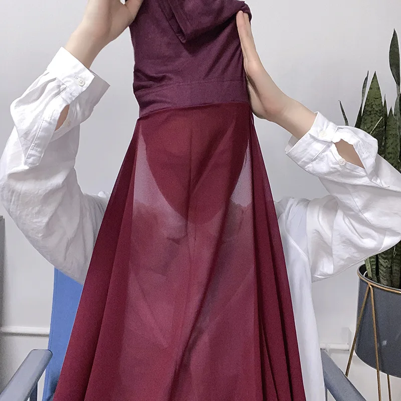Hijab With Undercap Attached Chiffon Hijab Scarf Instant Muslim Women Fashion Headwrap Shawls Turban For Women muslim headwear head scarf hijab headscarf shawl scarf female head wraps