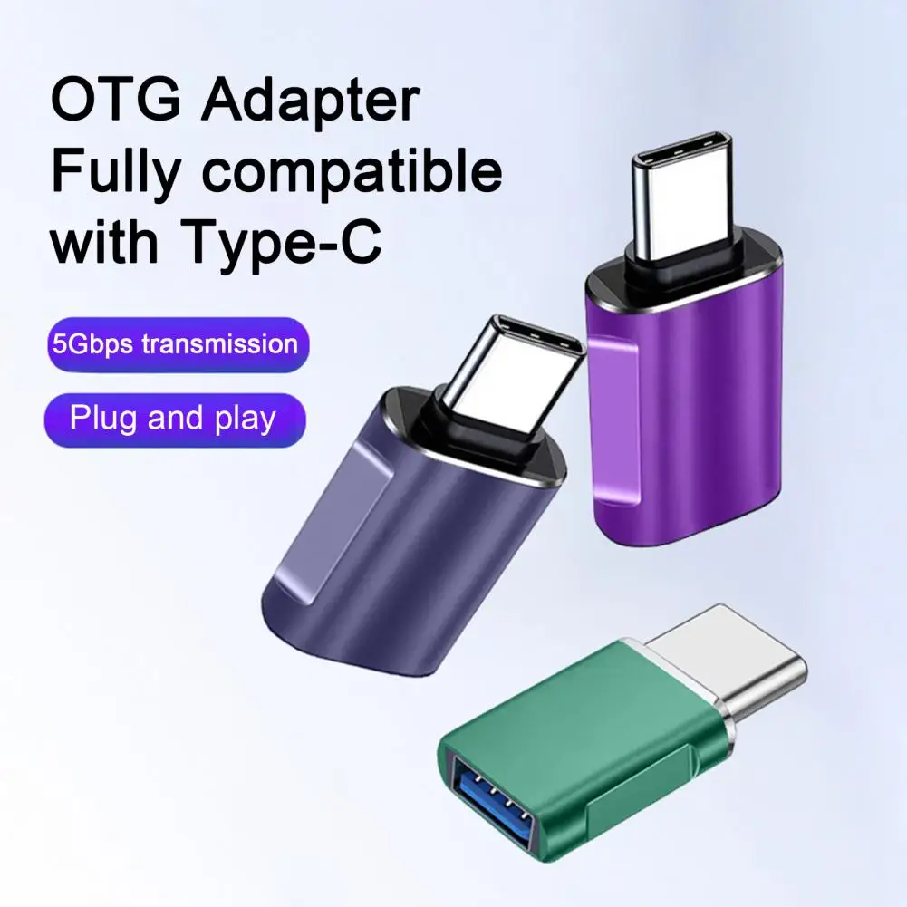

Type-c Adapter High-speed Type-c to Usb 3.0 Adapter for Fast Charging Data Transfer Compact Size Portable Adapter