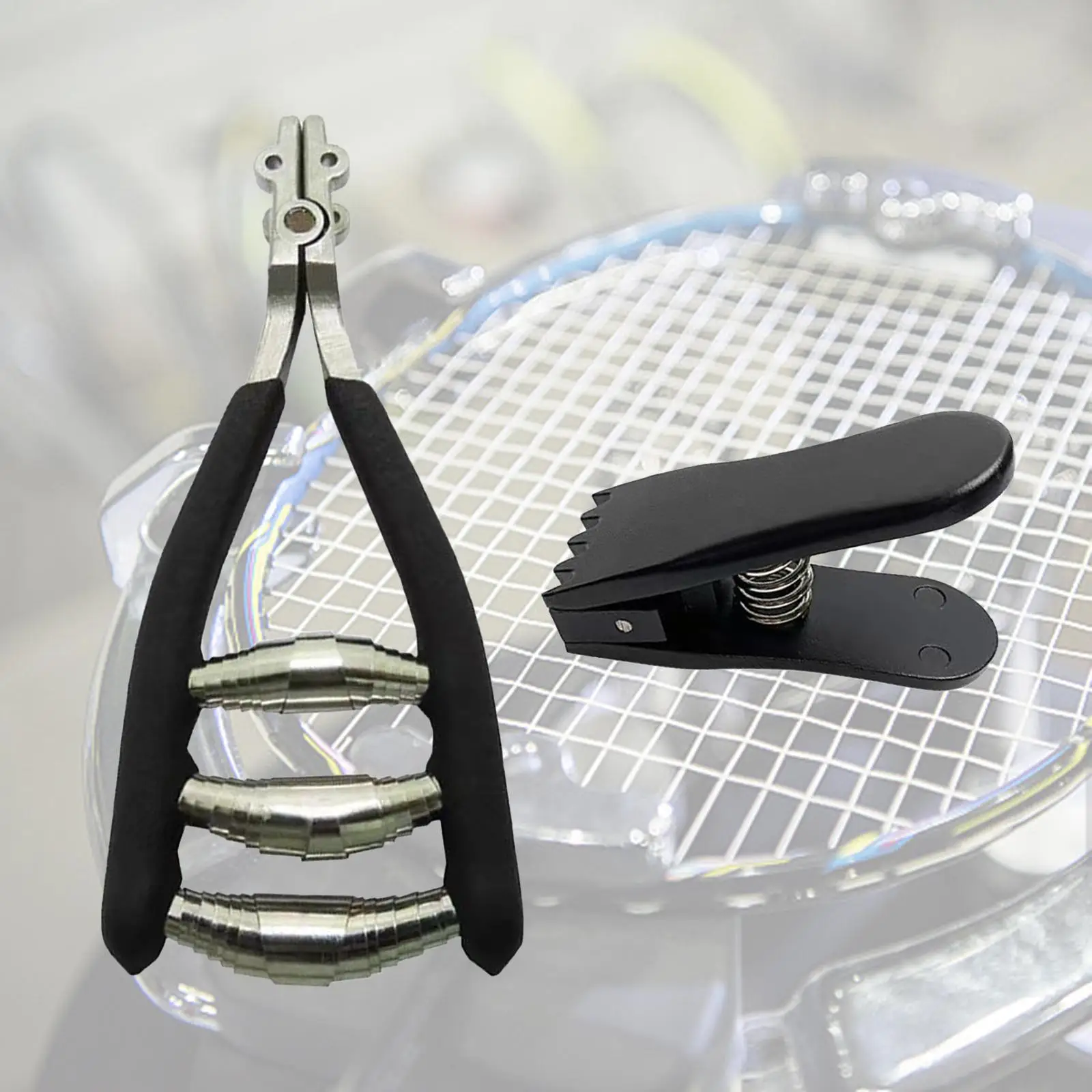 Starting Clamp Clamping Tool Badminton Starting Stringing Clamp Wide Head Squash Racket Tennis with Flying Clip Equipment Starting Clamp Clamping Tool Badminton Starting Stringing Clamp Wide Head Squash Racket Tennis with Flying Clip Equipment