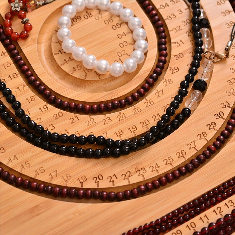 Wood Beaded Board Beaded Board Bracelet Anklet Wooden Pearl Board