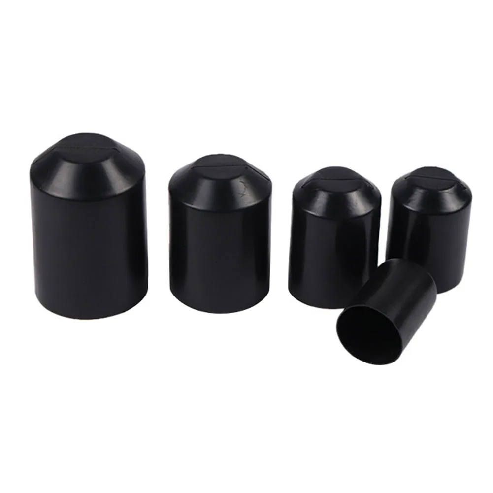 10pc Heat Shrink End Seal Cap Insulated Wrap Wire Protect Cover Bottom Cable Sleeve Warm Shrink End Cap Waterproof Protection