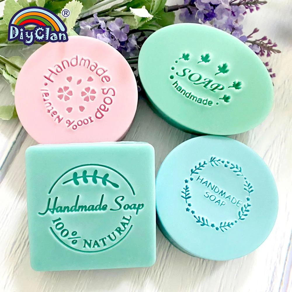 Description Picture 4 of itemCreative Plants HANDMADE SOAP Series Soap Stamp For Soap Making Stamp DIY Handmade Crafts Transparent Resin Seal