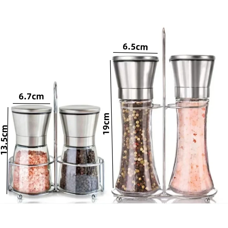 Stainless Steel Manual Spice Grinder for Kitchen