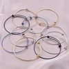 5PCS Stainless Steel Bracelet for Women Expandable Diameter Viking DIY Thread Twist Bangles Adjustable Jewelry Pulseiras Feminin 5