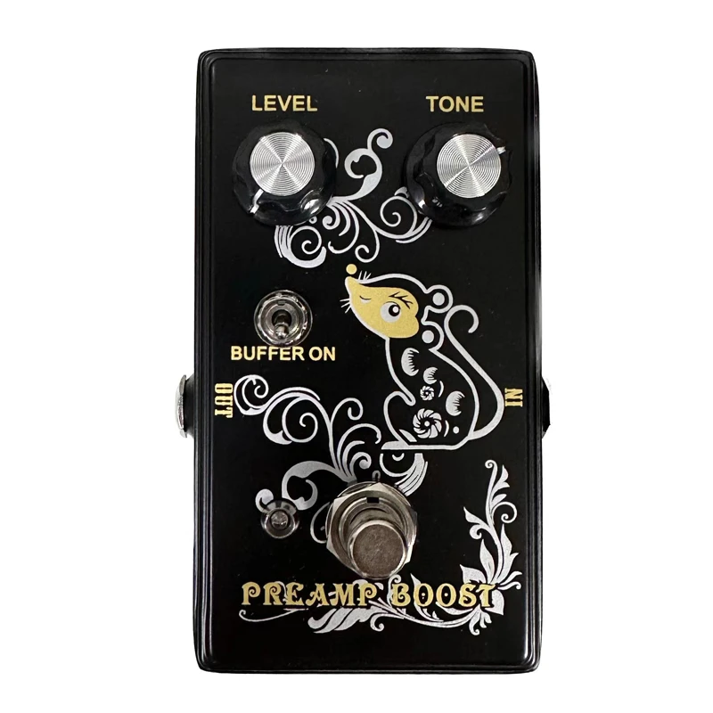 Sf89faa58772e4b43884537b9ca3cc5b4B Ginean Ringmod Pedal Hairy Fuzz Overdrive Distortion Effect Boost Pedal