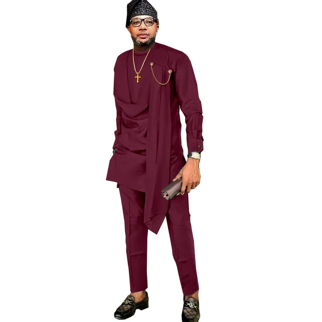 Tunde Long Sleeve Dashiki Outfit - Image 2
