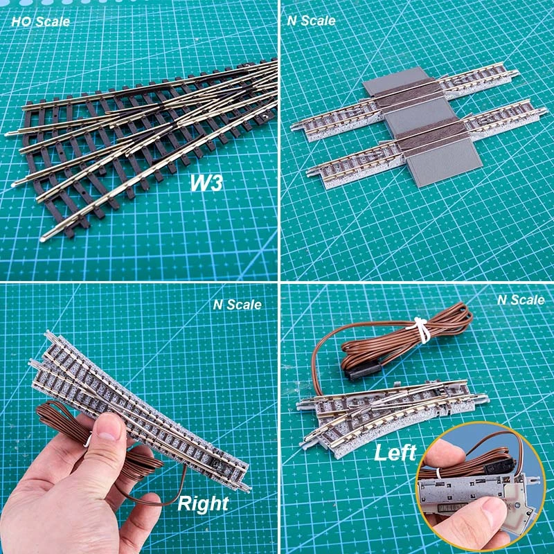 Scale N HO1 87 Railway Train Track Model Rail Accessories For Used For