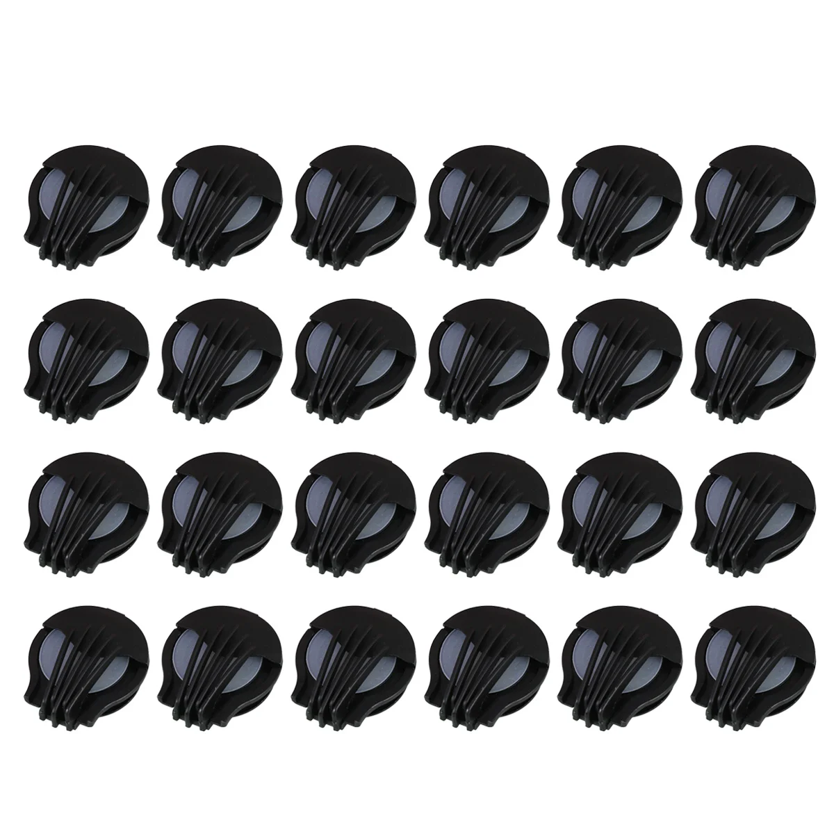 24 Pcs Mask Filter Element Valve for Breathing Supplies Accessories Black Face Masks