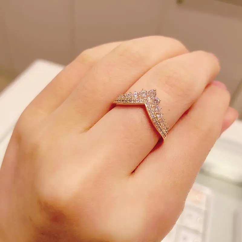 Princess Wishbone Ring