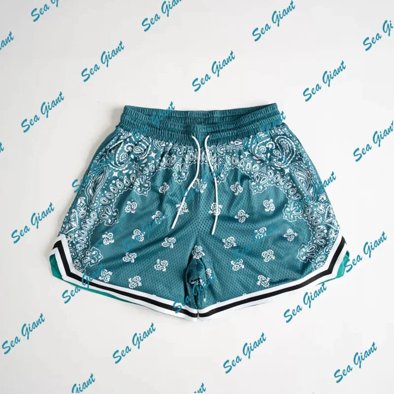 NEW summer digital printed cashew flower men shorts basketball sports shorts Man_woman running training pants Men's sweatpants