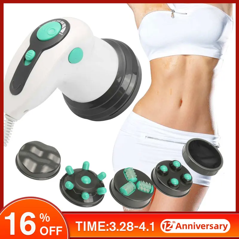 Массажер Электрический полноразмерный вращающийся для всего тела 6 в 1 | Красота и