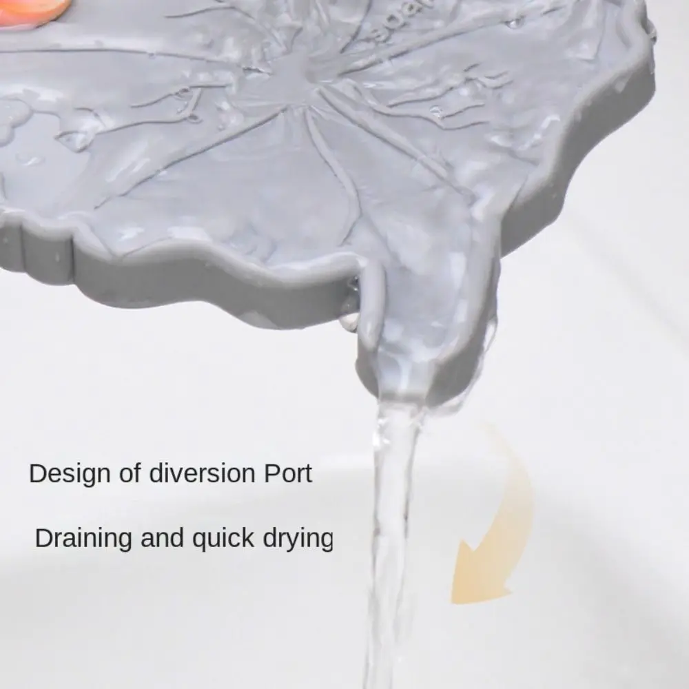Description Picture 6 of itemSoap Tray Bathroom Shower Drain Soap Dish Soap Storage Container For Kitchen Bathroom Accessories