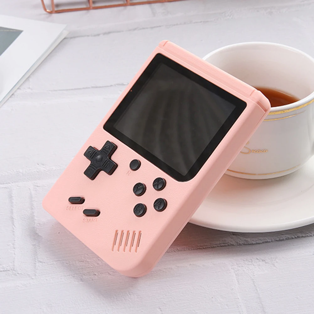 Built-In 800 Classic Games Retro Video Game Console Protable Mini Pocket Handheld Gaming Player with Tetris LCD Screen Kids Gift