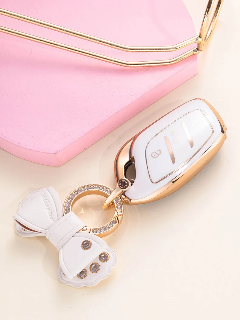 Soft TPU Car Remote Key Case Cover Holder Shell per MG ZS EV MG6 EZS HS EHS 2019 2020 Roewe RX5 i6 i5 RX3 RX8 ERX5 accessori - Sf8a0142322f44fdc8e0a1f6aa6c44ee4V