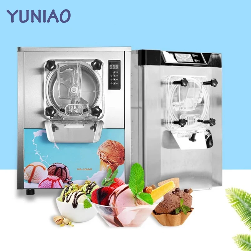 CNYUNIAO BRAND Factory Supply Machine to Make Hard Ice Cream Ice Cream Batch Freezer CFR BY SEA WT/861324555378 ice cream maker