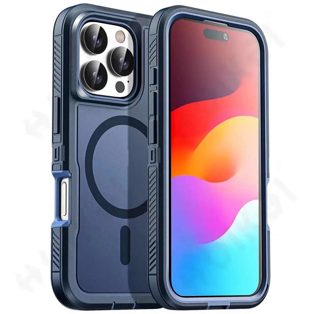 Heavy Duty Shock Absorption Full Body Protective Silicone Rubber Phone Case