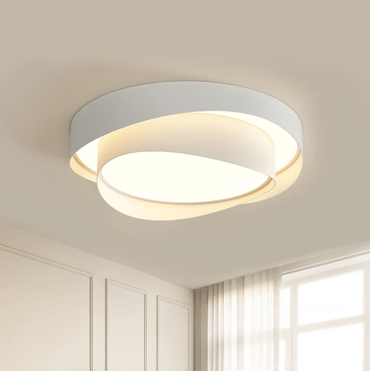 

Bedroom lamp modern simple ceiling lamp 2023 new cream wind net red minimalist main lamp master bedroom room lamp