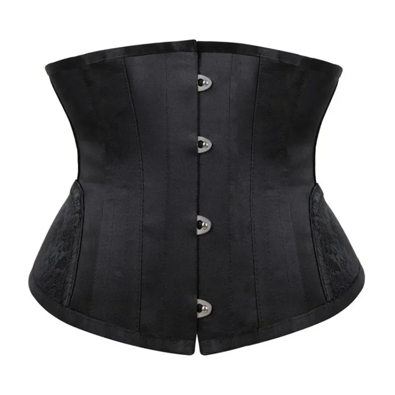 Body shaper,corset bustier top,waist corset Women's Corset Spiral Steel Bone Underbust Gothic Steampunk Bustier Body Shaper Slimming Waist Belt Plus Size Corselet