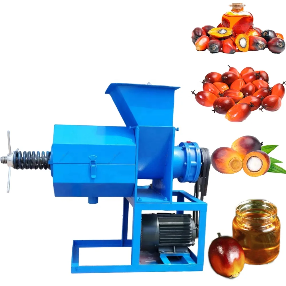 Automatic Palm Oil Extraction Machine Oil Machine Hot Sale Crude Production Pressers Press Made in China