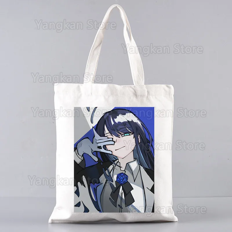 Ado canvas letters print female cloth reusable grocery shopper eco handbag tote shoulder bag