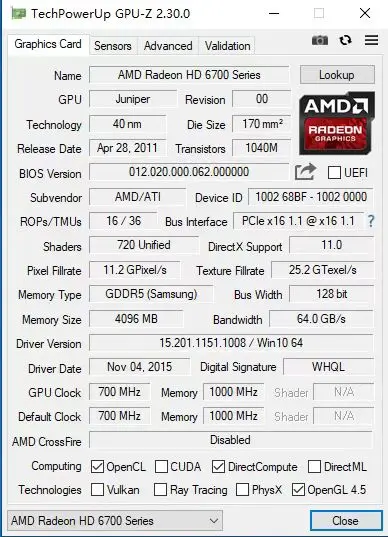 JINGSHA HD6770 Graphics Card PCI-E 2.0 X16 GDDR5 128 Bit VGA DVI-I HDMI-Compatible Video Cards for AMD Radeon HD 6770 1G 128Bit graphics cards computer