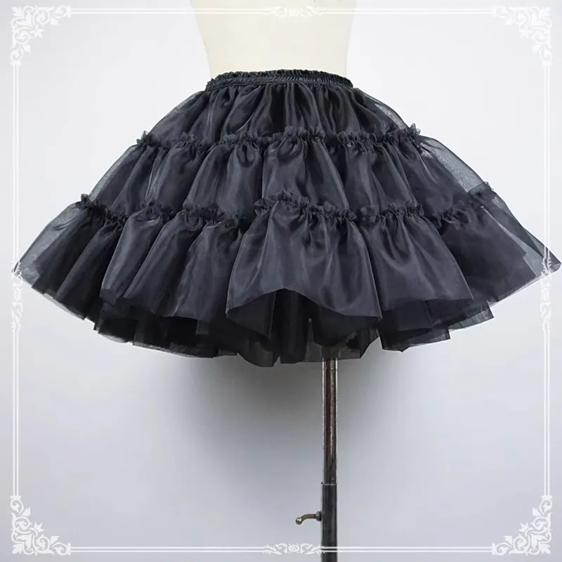 BABYONLINE Mutil Rock Undertutu Rousing Annie Petticoat Weiß/Elfenbein/Schwarz TÜLL TUTU – ERWACHSENE STANDARD/PLUS – Detail 6