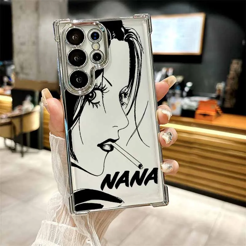 Stylish Cool Anime NANA Plating Anti-Fall Phone Case