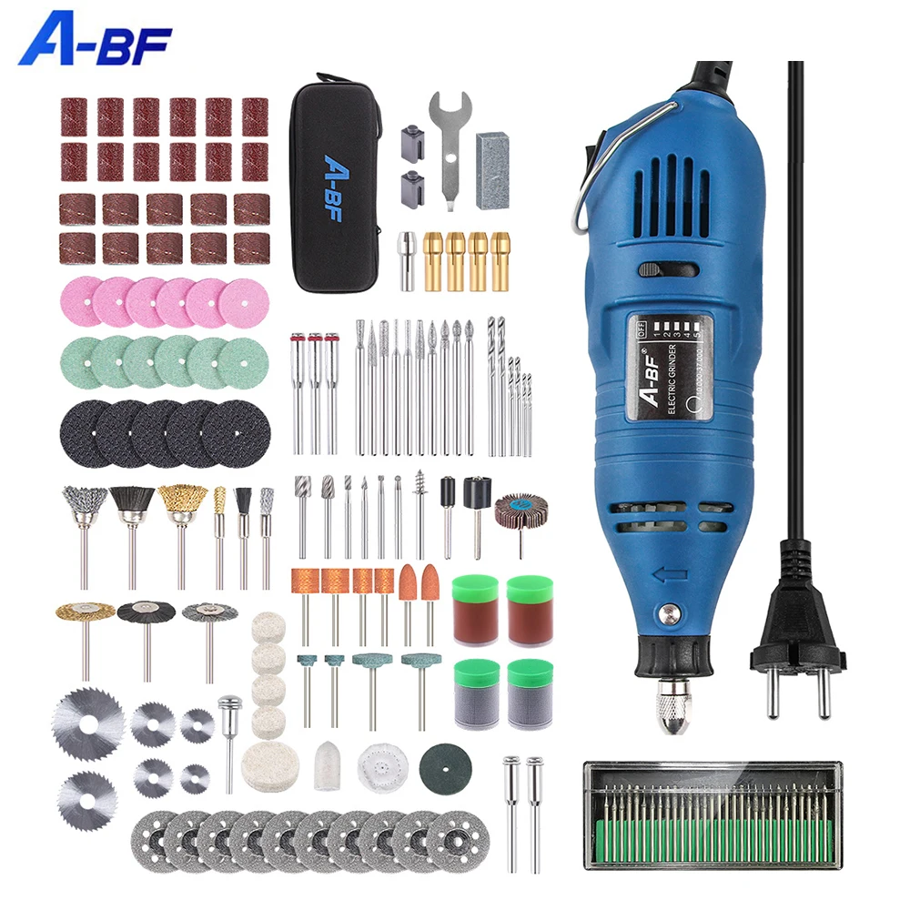 

A-BF Electric Drill Rotary Tool 150W Engraver Angle Grinder 220V Variable Speed Power Tools Polishing Engraving Machine Accessor