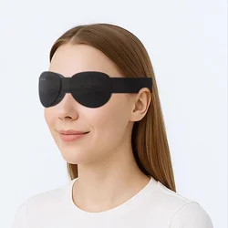 Dreamlight Pro 3D Stereoscopic Breathable Sleep Aid Eye Mask (Black B)