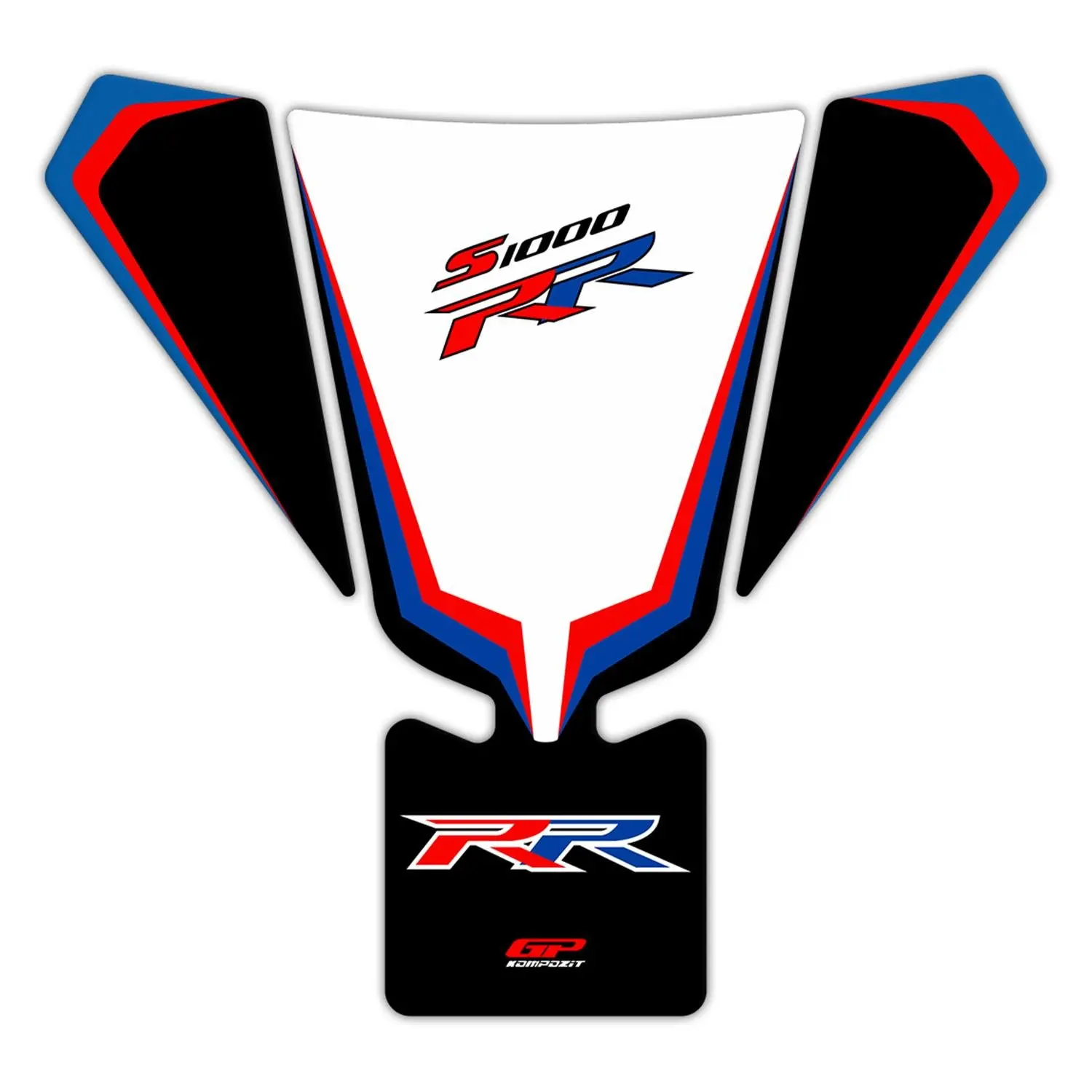 

GP Composite For S 1000 RR 2011-2018 Compatible Tank Pad Set Blue-Red