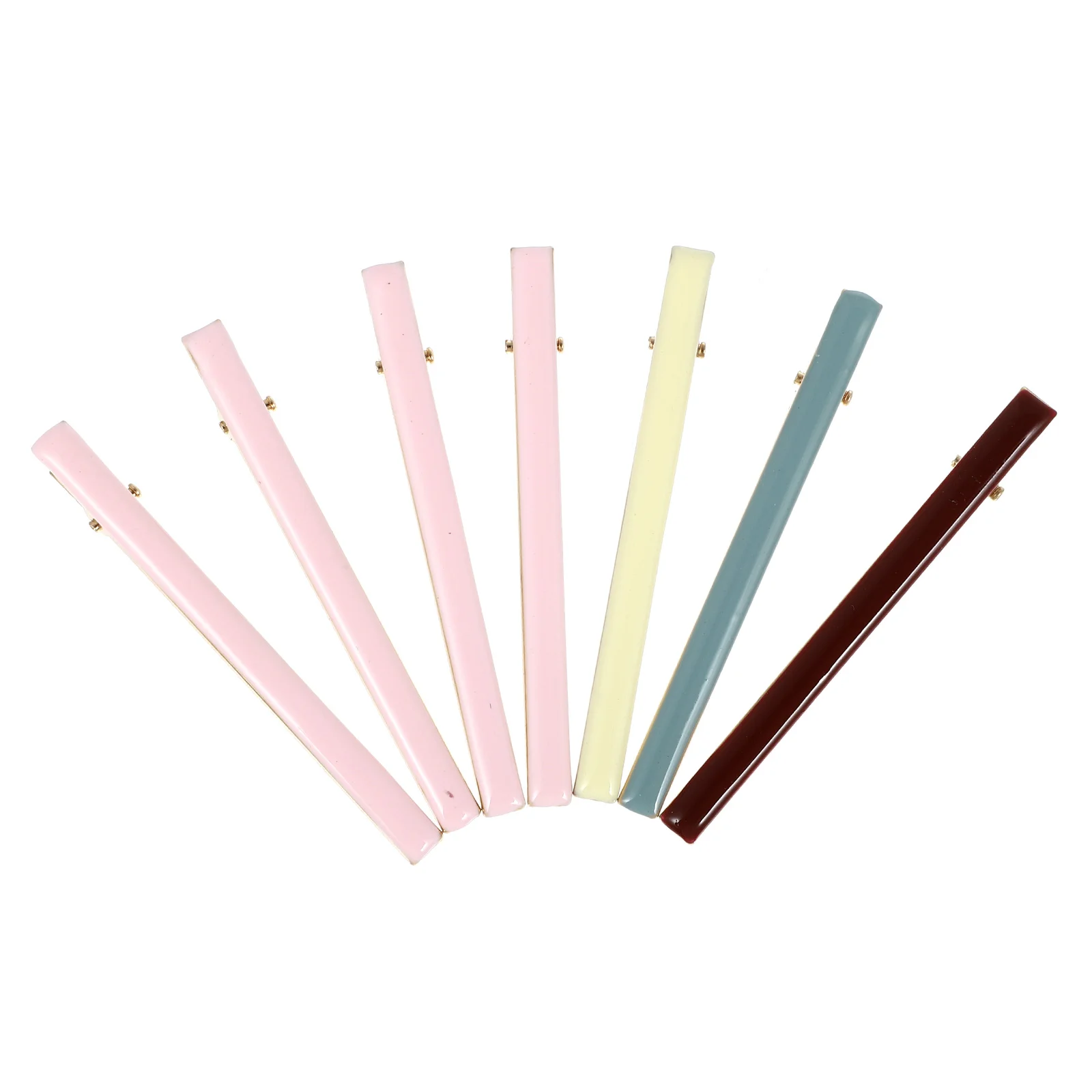 

7pcs Hair Clips, Non One Hair Barrettes Simple Hair Hair Accessories for Styling Sectioning