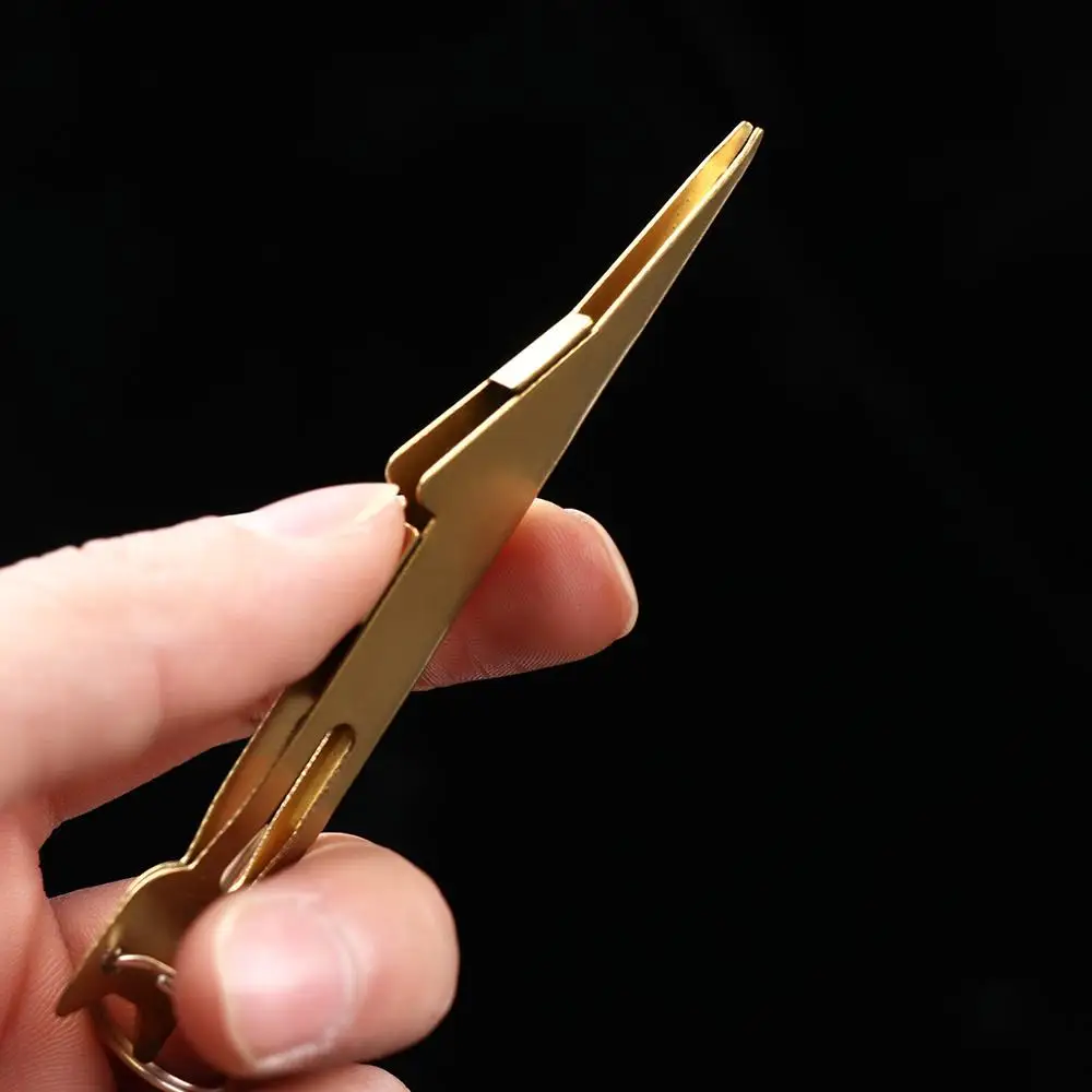 Schnelles Nagelknoten-Bindewerkzeug aus Edelstahl und Kunststoff sowie Schlaufenreifen-Hakenstufe für Fliegenfischen, schnelles Haken-Nagelknotierer – Detail 6
