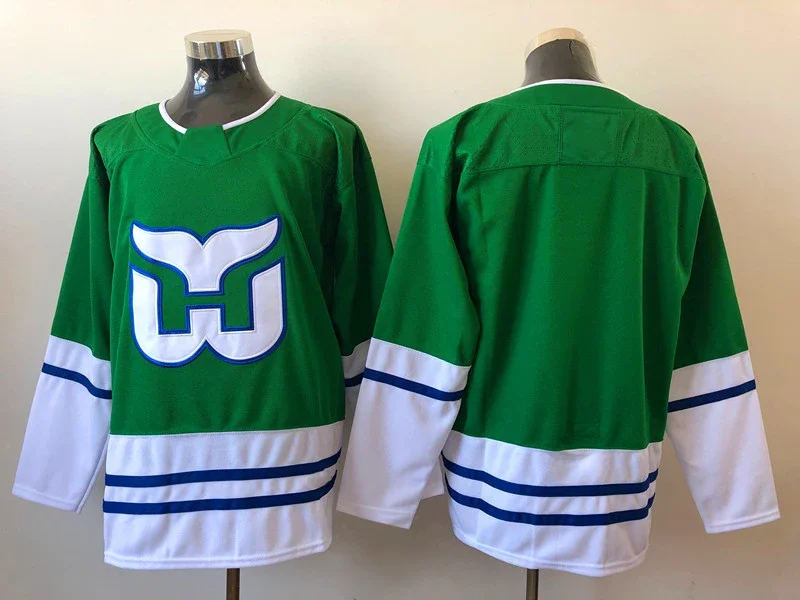 

Customized Hartford Whalers Jersey Old Team Hockey Jersey New Style All Stitched Personalized Name Your Number Us Size S-6XL