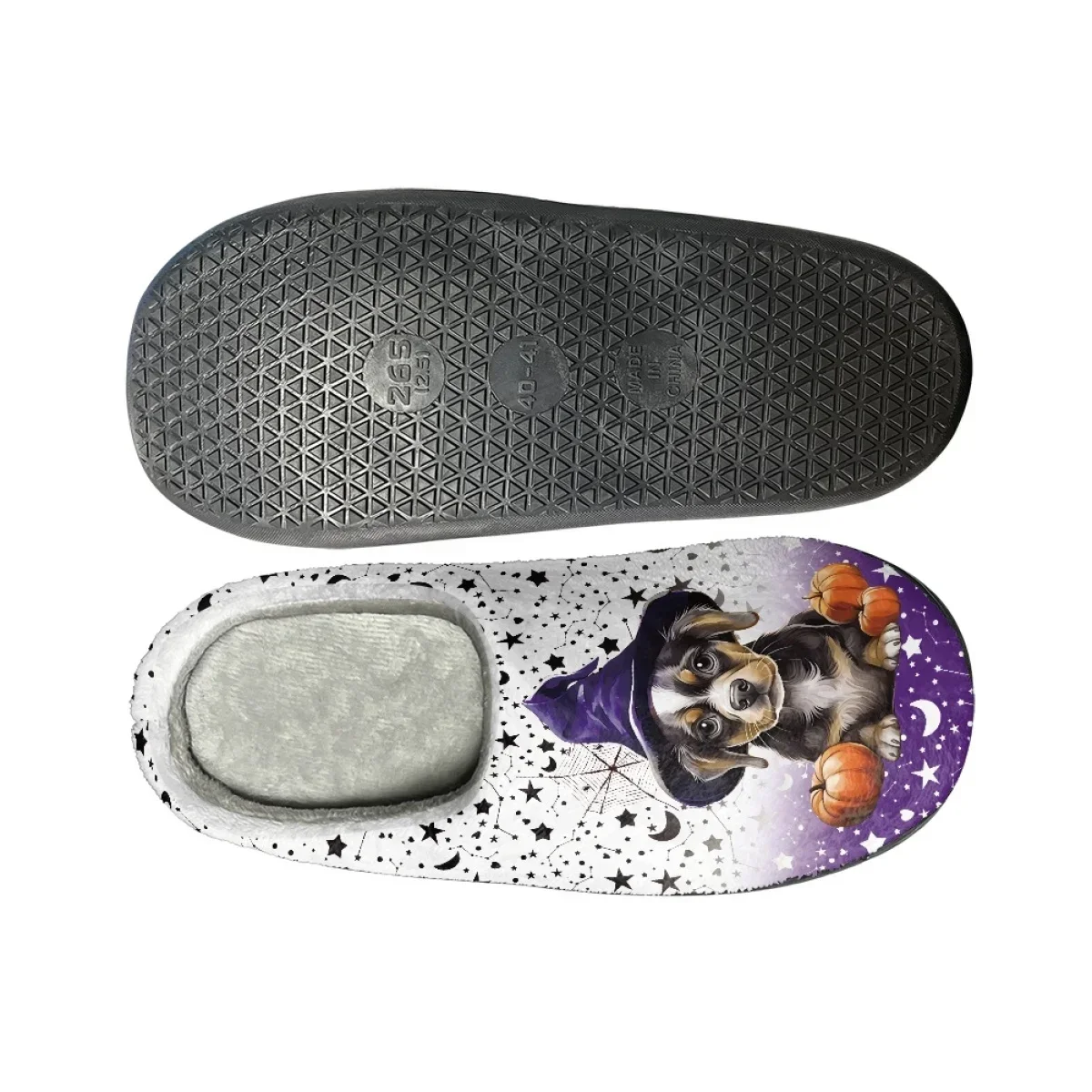 Winter Casual Cozy Men Flats Slippers Halloween Decorations Couple Cotton Slipper Round Toe Indoor Floor Shoes Zapatillas Mujer