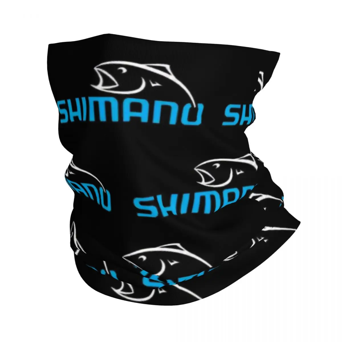 Fishing Lure Bandana Neck Gaiter Wrap Scarf Multifunctional Face Mask For Running Men Women Adult All Season