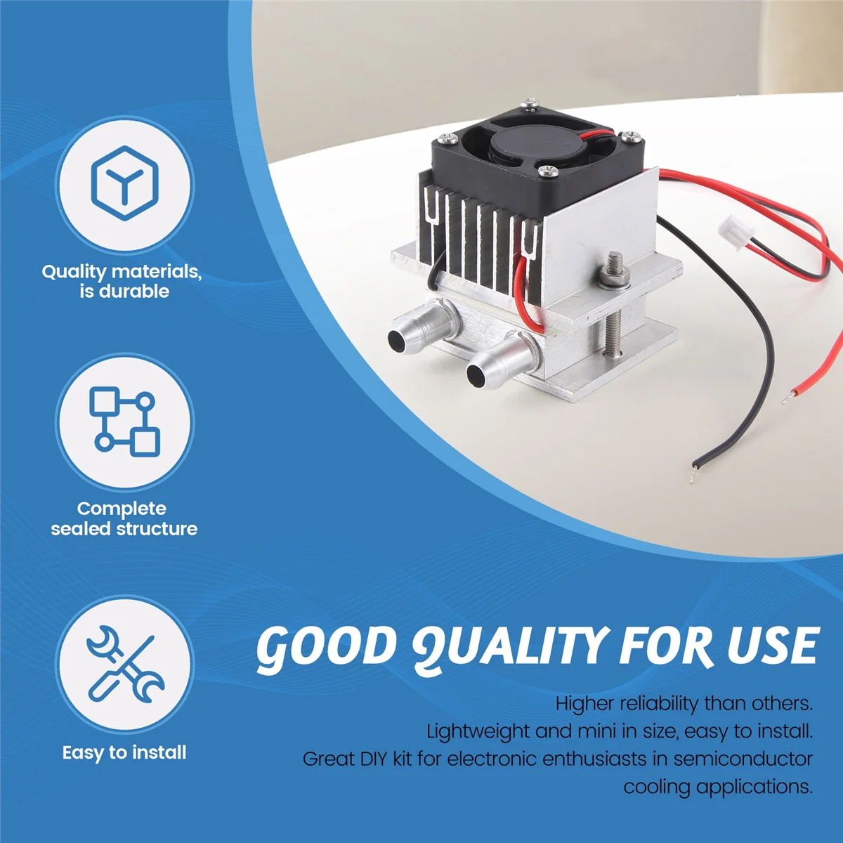 TEC1-12706 Thermoelectric Peltier Module Water Cooling System 60W