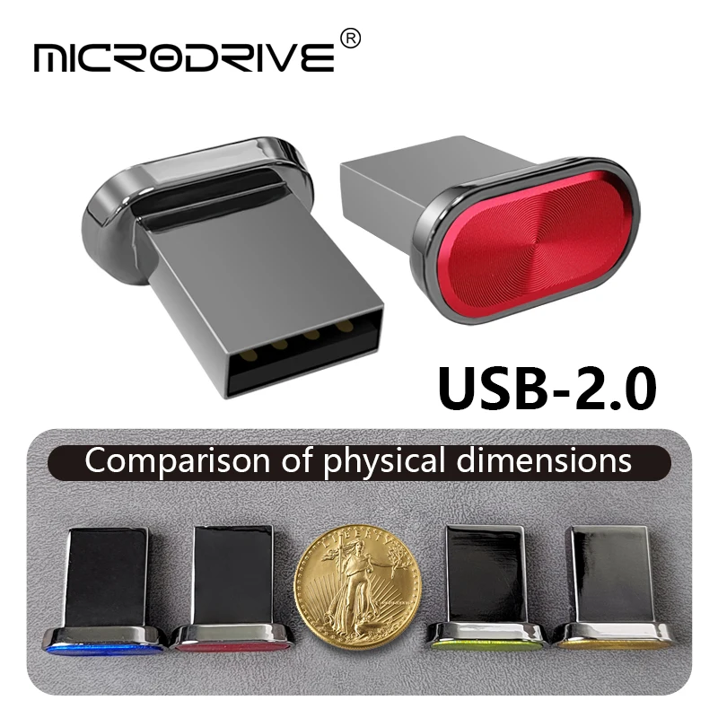 Compact High-Capacity USB Flash Drive - Tiny, Portable Storage Solution