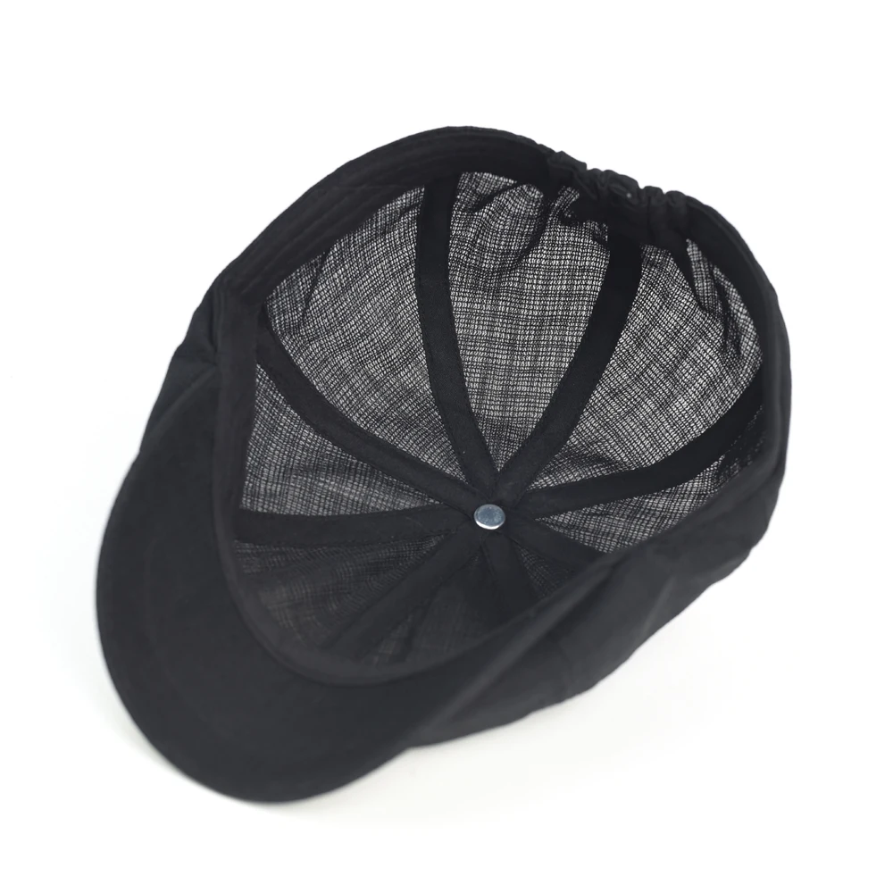 Frühling Sommer Atmungsaktive Mesh Newsboy Caps Männer Frau Casual Baskenmütze Flache Ivy Cap Weiche Feste Fahren Mode Schirmmütze Unisex – Detail 8