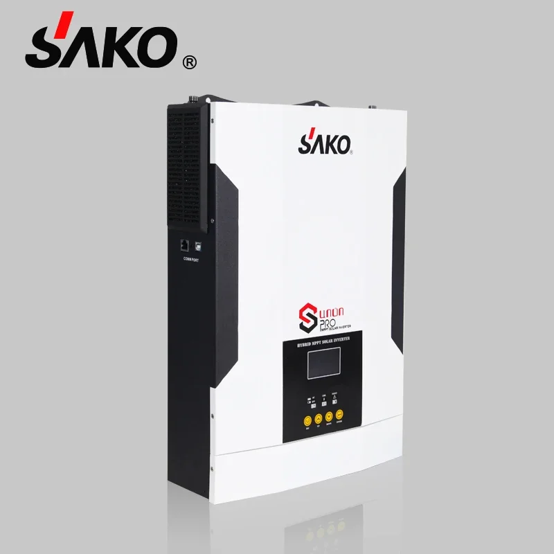 Sako Sunon Pro 3Kw 5.5Kw 100A Mppt Power Charger Controller Inverter A Onda Sinusoidale Pura Off Grid 5Kw Inverter Solare Ibrido
