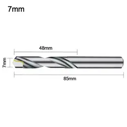 Premium Solid Tungsten Carbide Drill Bit Set for Metalworking and Precision Cutting (7.0mm)