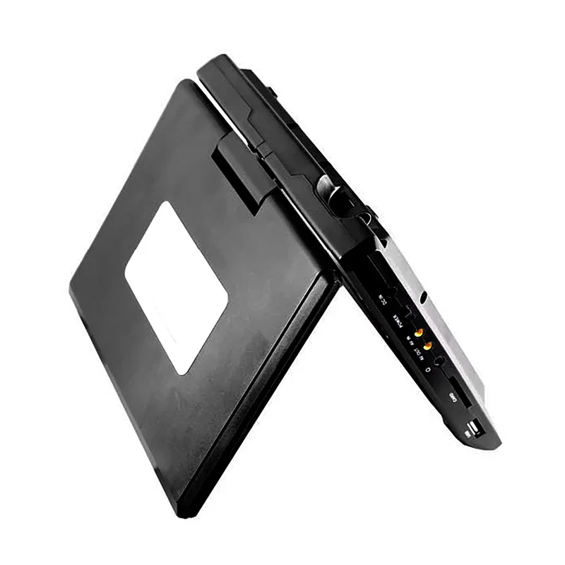 9.8 Inches Portable DVD Player High Clarity TV Function Built-in Card Reader Swivel Screen Mobile VCD Players for Travel dvd player