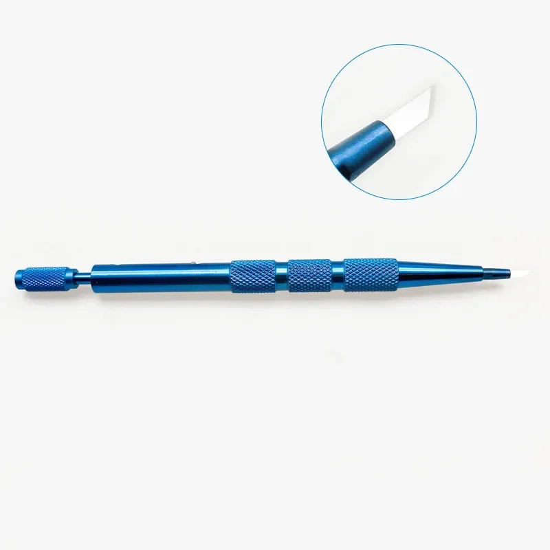 

Otolaryngology Fine cut Sapphire Double Edge Blade Ophthalmic Blades Ophthalmic Surgical Knife Blades 1Set