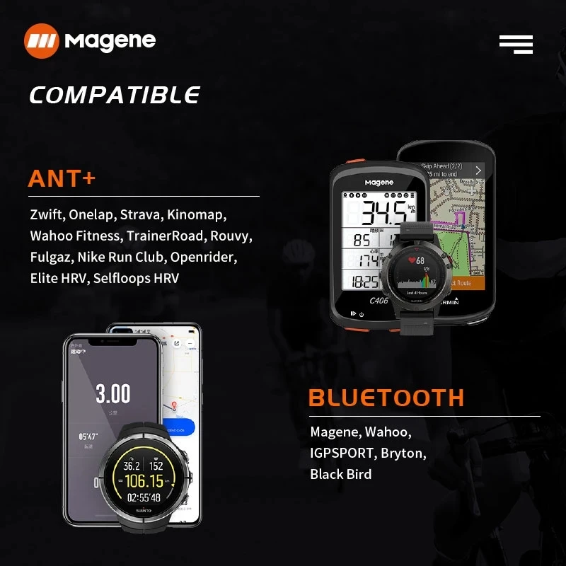Magene Mover ɹڼ    ANT ,  Ʈ , Wahoo Garmin  Ϳ Ŭ ǻ , H64