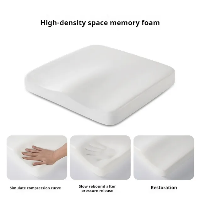 Ergonomic Memory Foam Office Cushion Anti Hemorrhoid Cushion Chair Cushion Tailbone Pillow Car Office Seat Cushion 4