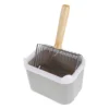 Stainless Steel Cat Litter Scoop Fine Sifting Mesh Large Heavy Duty Efficient Cleaning Comfortable Grip Cat Litter Scoop Set 2