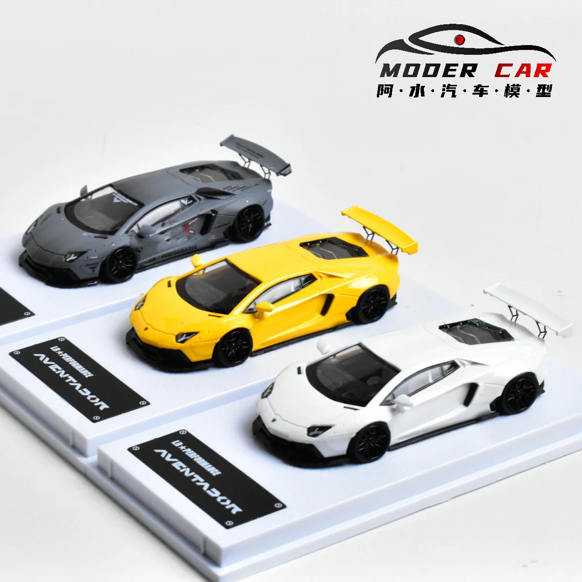 Sf8a205a62f9e4babbff1475ded848264U MJ 1:64 LP700-4 Resin Diecast Model Car